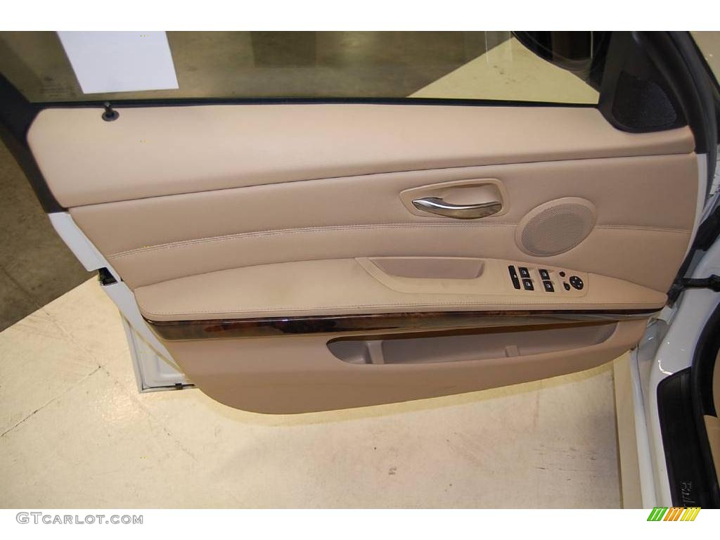 2007 3 Series 328i Wagon - Alpine White / Beige photo #23