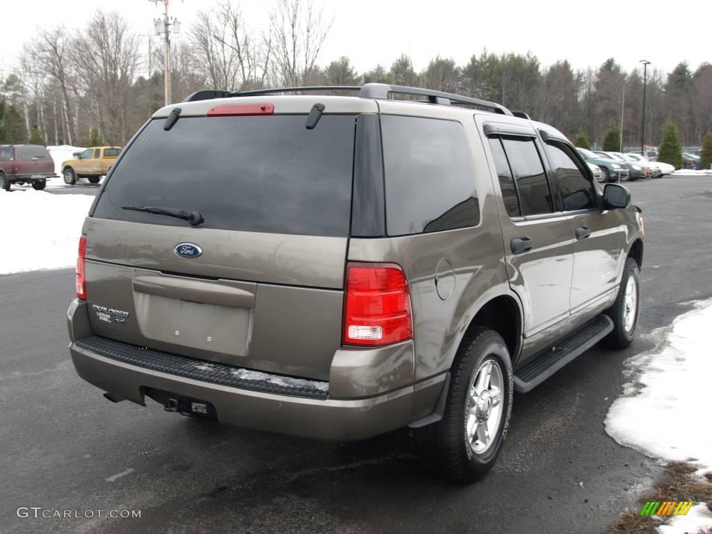 2004 Explorer XLT 4x4 - Mineral Grey Metallic / Medium Parchment photo #4