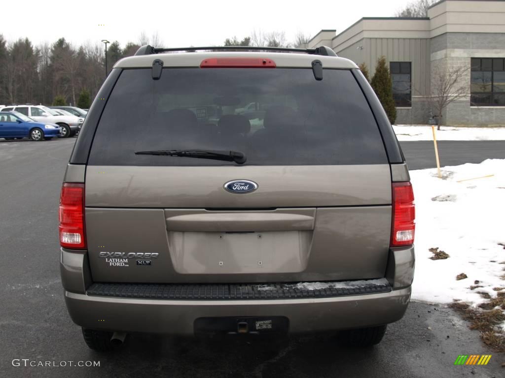 2004 Explorer XLT 4x4 - Mineral Grey Metallic / Medium Parchment photo #5