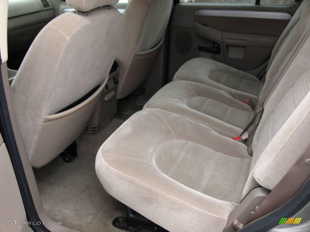 2004 Explorer XLT 4x4 - Mineral Grey Metallic / Medium Parchment photo #9