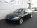 Jet Black - 5 Series 525i Sedan Photo No. 2