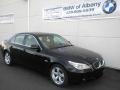 Jet Black - 5 Series 525i Sedan Photo No. 10
