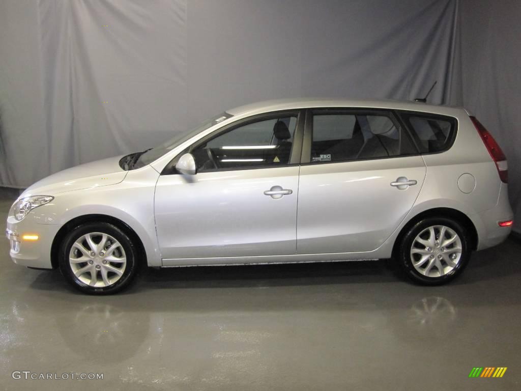 2009 Elantra Touring - Quicksilver / Gray photo #2