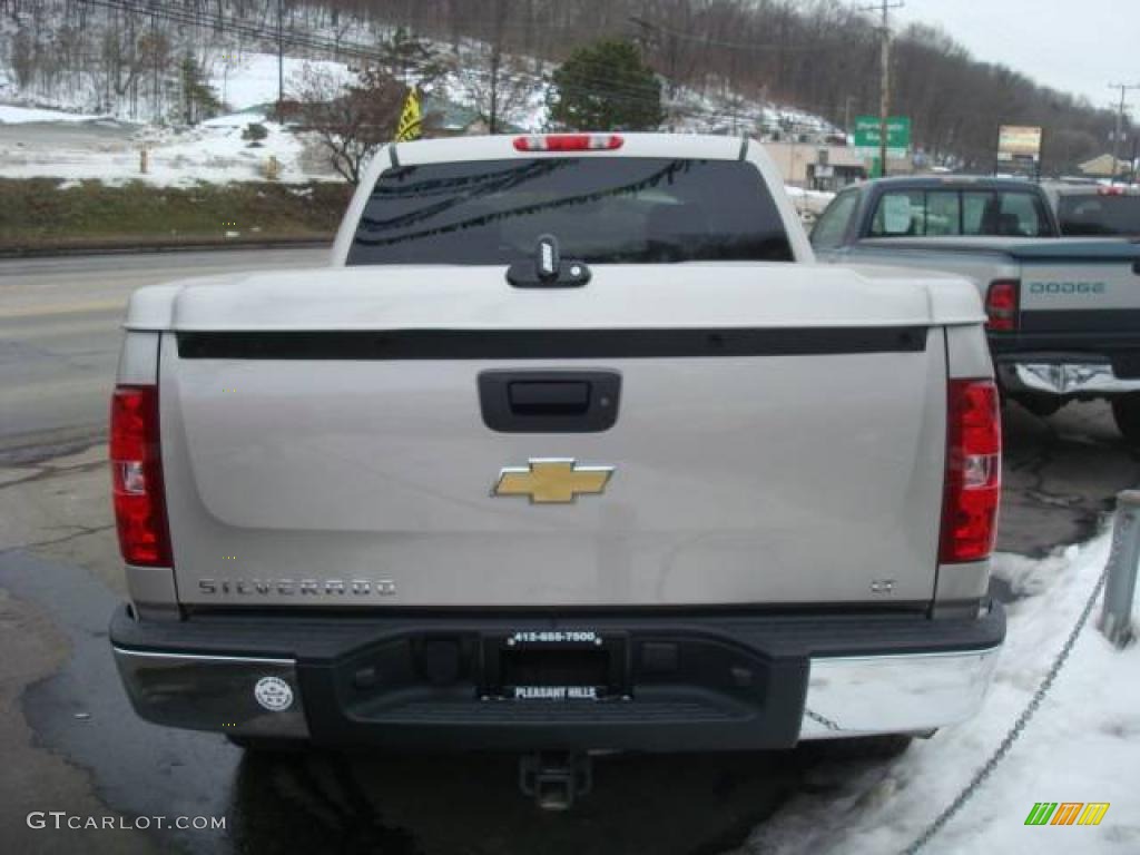 2008 Silverado 1500 LT Crew Cab 4x4 - Silver Birch Metallic / Ebony photo #3