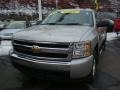 2008 Silver Birch Metallic Chevrolet Silverado 1500 LT Crew Cab 4x4  photo #7