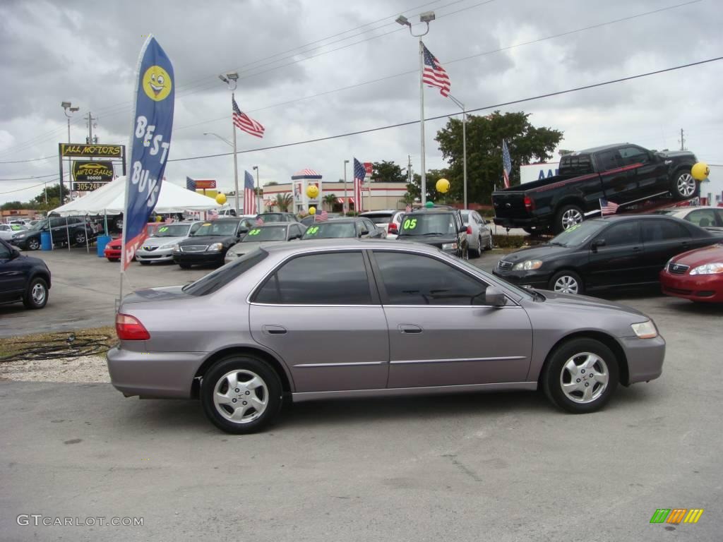 2000 Accord EX Sedan - Signet Silver Metallic / Quartz photo #2