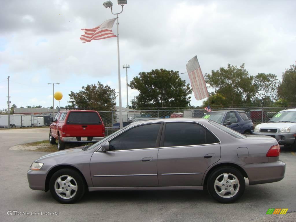 2000 Accord EX Sedan - Signet Silver Metallic / Quartz photo #6