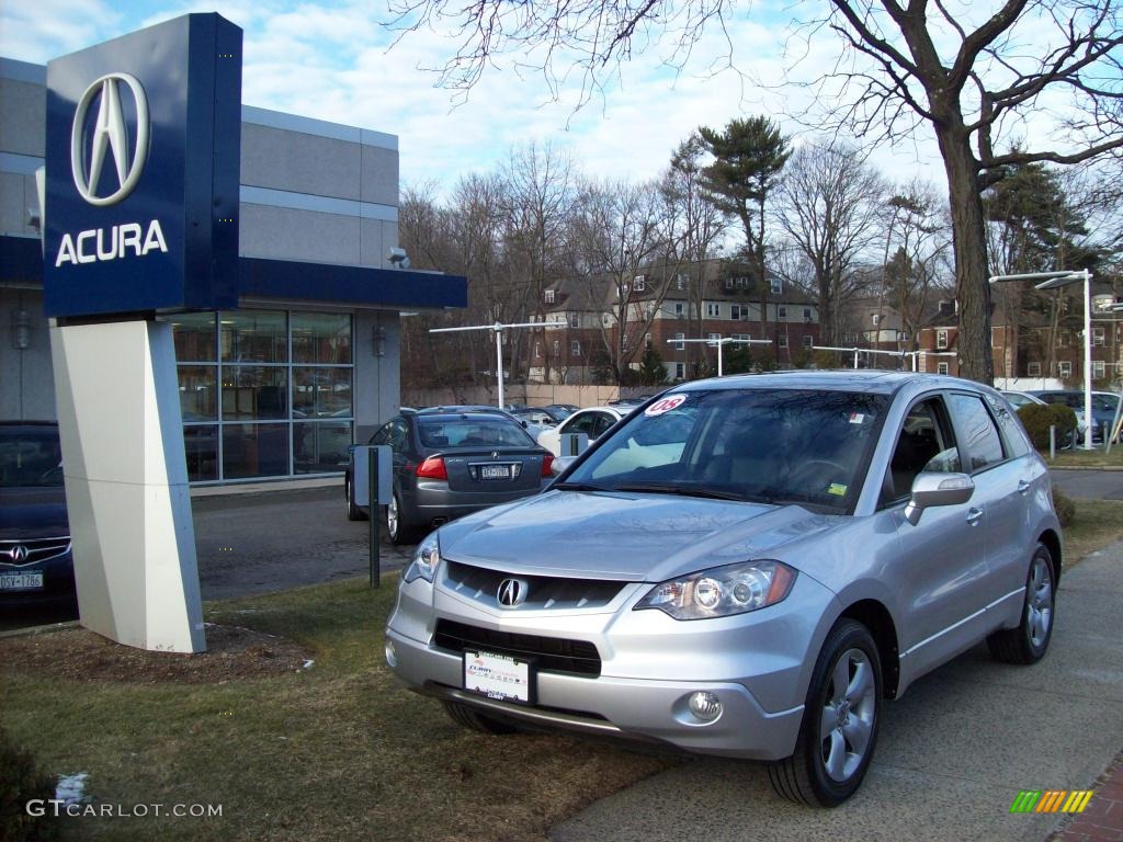 2008 RDX  - Alabaster Silver Metallic / Ebony photo #1