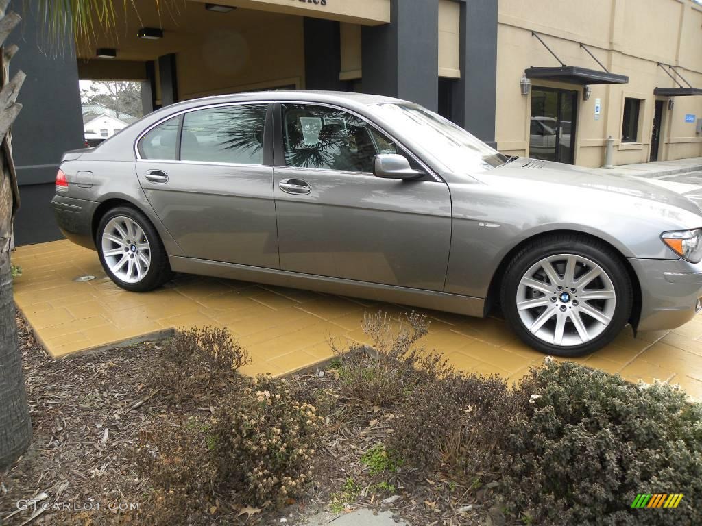 2006 7 Series 750Li Sedan - Titanium Grey Metallic / Basalt Grey/Flannel Grey photo #2