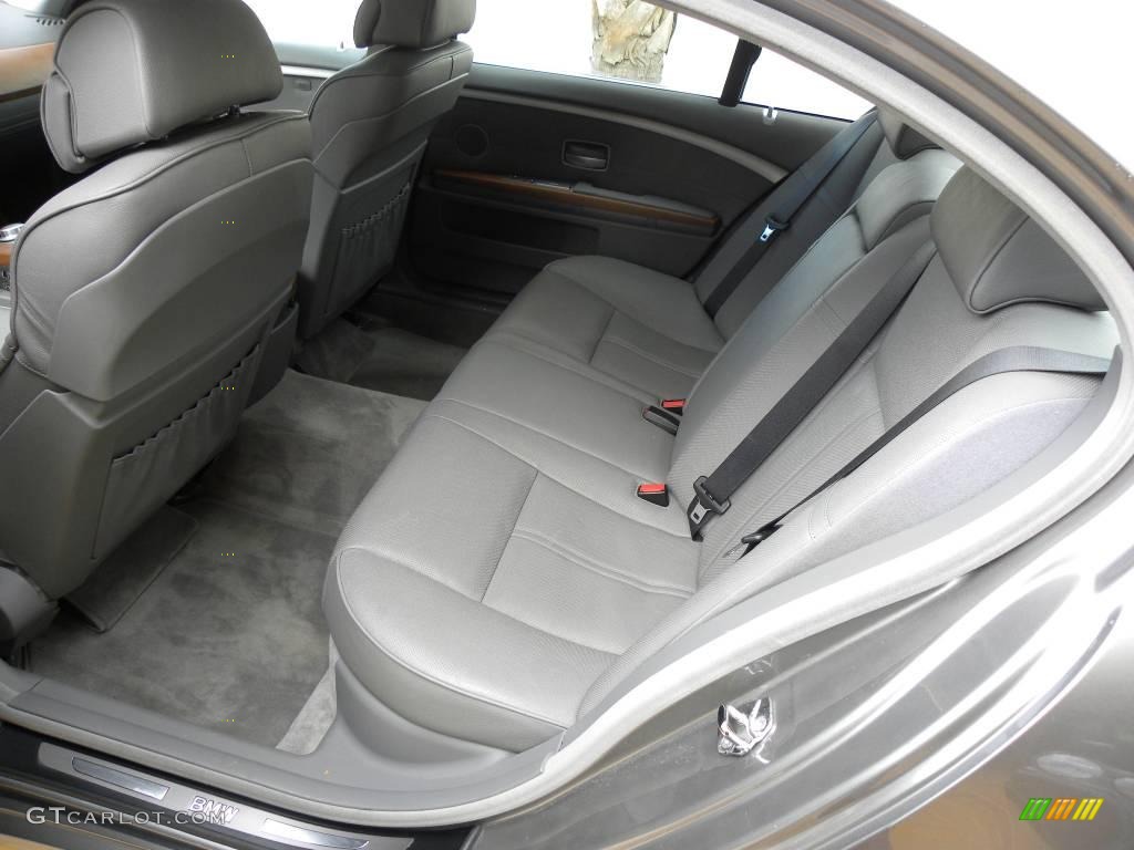 2006 7 Series 750Li Sedan - Titanium Grey Metallic / Basalt Grey/Flannel Grey photo #7