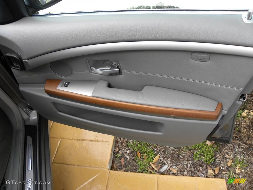 2006 7 Series 750Li Sedan - Titanium Grey Metallic / Basalt Grey/Flannel Grey photo #10