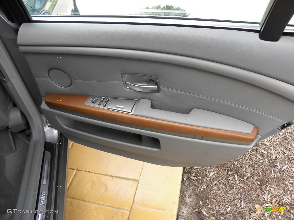 2006 7 Series 750Li Sedan - Titanium Grey Metallic / Basalt Grey/Flannel Grey photo #12