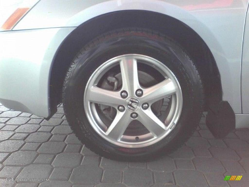 2004 Accord EX-L Sedan - Satin Silver Metallic / Black photo #3