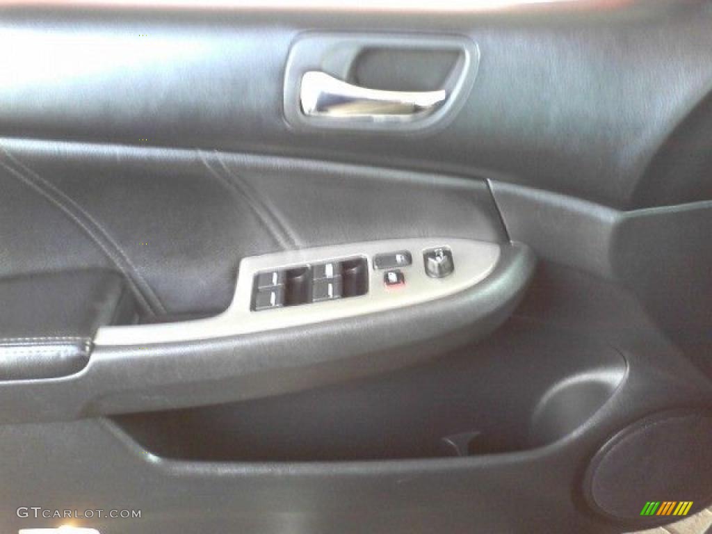 2004 Accord EX-L Sedan - Satin Silver Metallic / Black photo #12