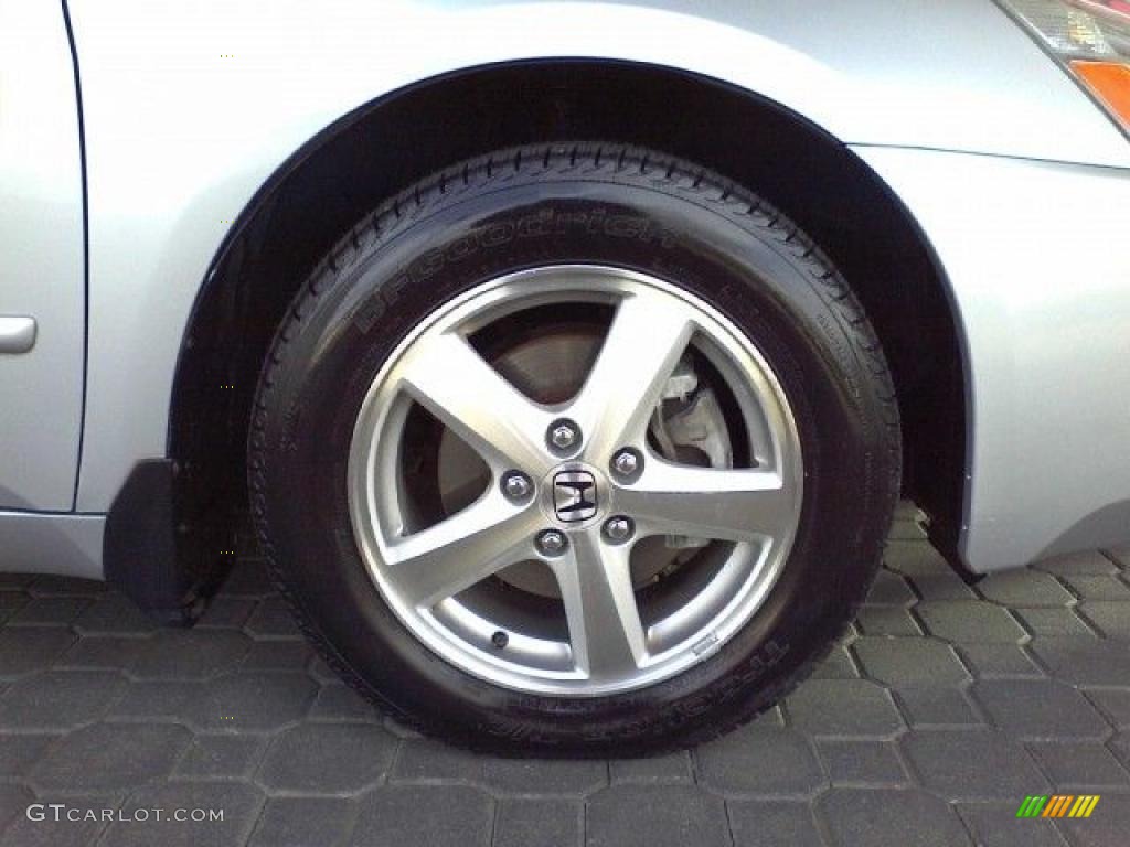 2004 Accord EX-L Sedan - Satin Silver Metallic / Black photo #22