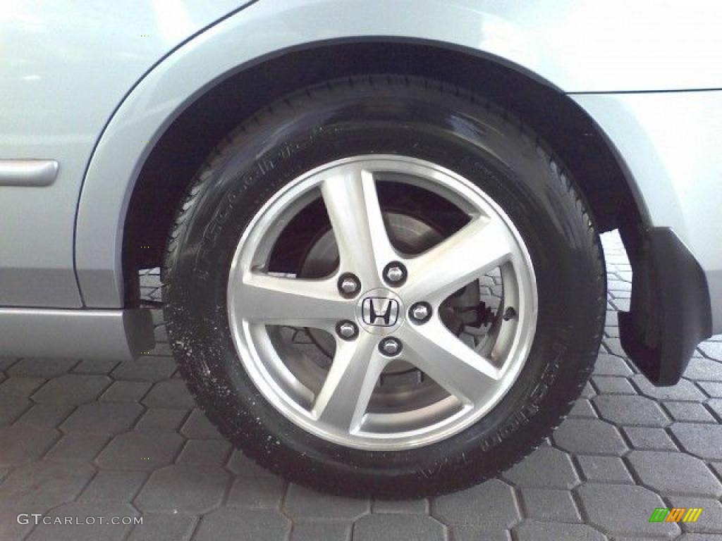 2004 Accord EX-L Sedan - Satin Silver Metallic / Black photo #24