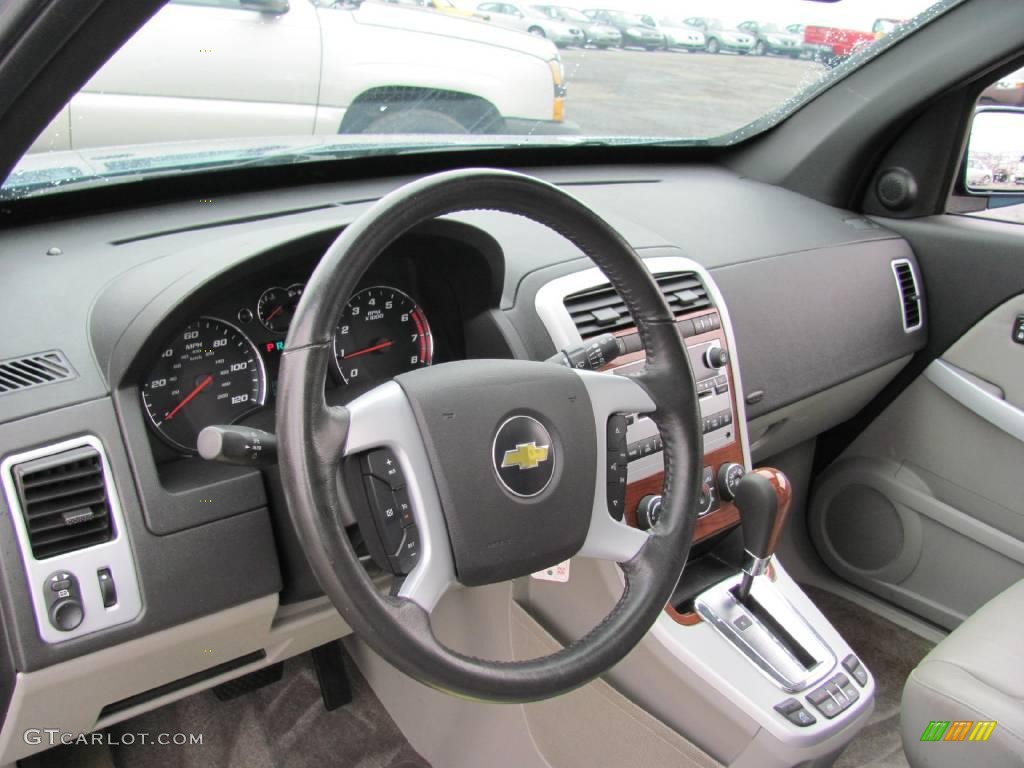 2007 Equinox LT AWD - Bermuda Green Metallic / Light Gray photo #6