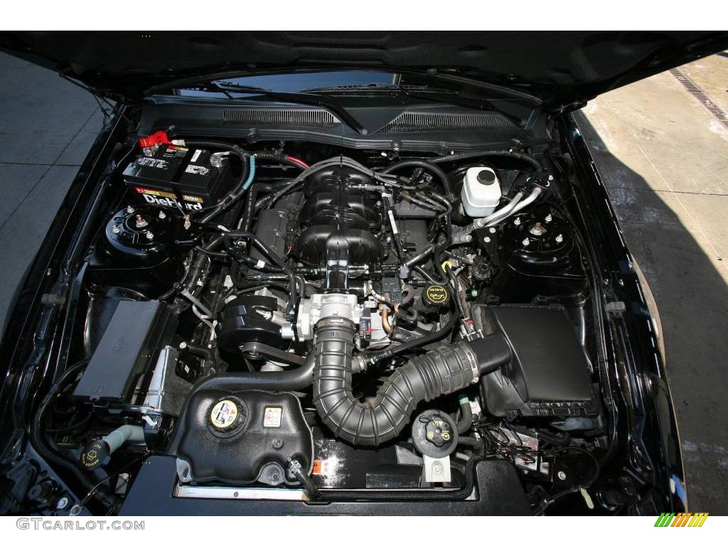 2005 Mustang V6 Premium Convertible - Black / Dark Charcoal photo #30