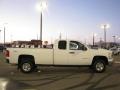 2008 Summit White Chevrolet Silverado 2500HD Work Truck Extended Cab 4x4  photo #5