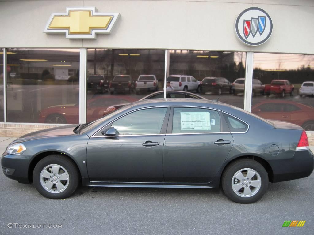 Cyber Gray Metallic Chevrolet Impala