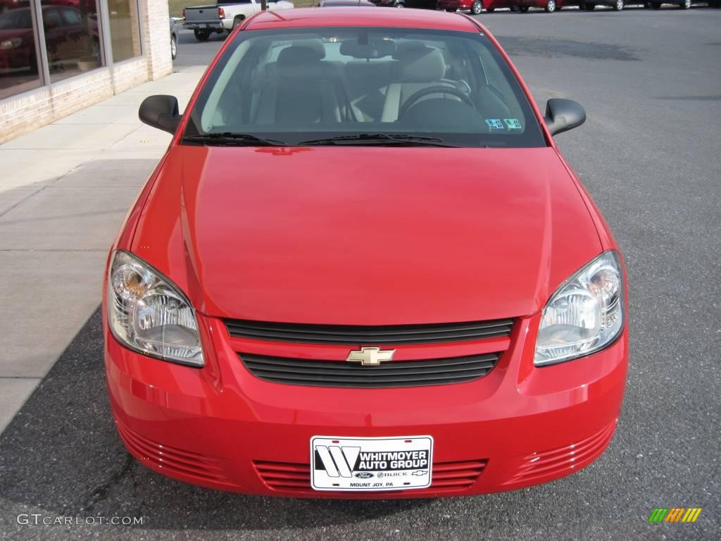 2010 Cobalt LS Coupe - Victory Red / Gray photo #2