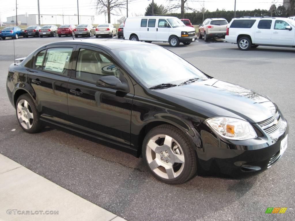 2010 Cobalt LT Sedan - Black / Ebony photo #3