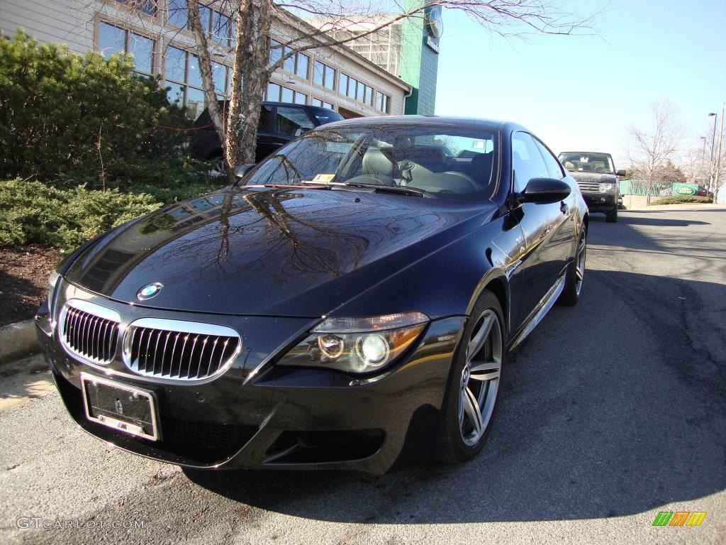 2007 M6 Coupe - Black Sapphire Metallic / Black photo #1
