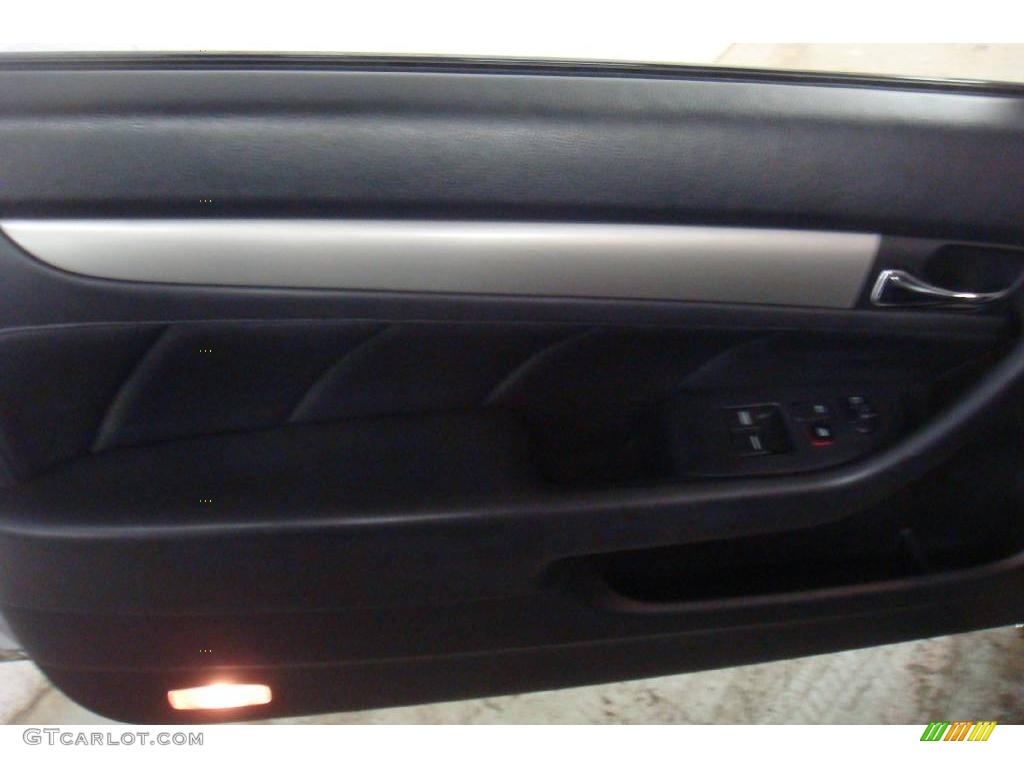 2003 Accord EX V6 Coupe - Satin Silver Metallic / Black photo #9