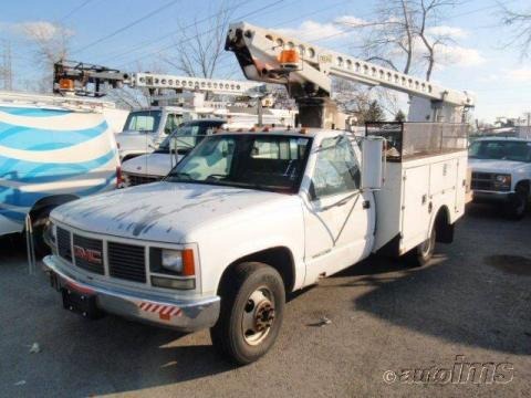 1990 GMC Sierra 3500 Regular Cab Utility Bucket Truck Data, Info and Specs