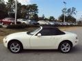 2006 Marble White Mazda MX-5 Miata Roadster  photo #2