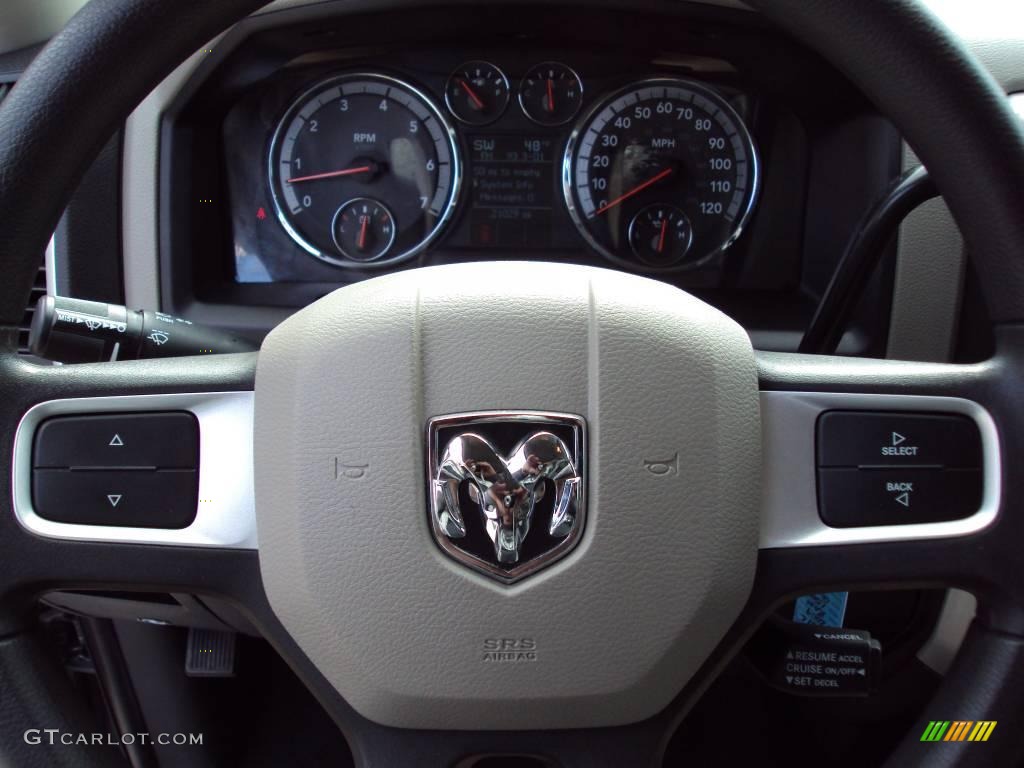 2009 Ram 1500 SLT Quad Cab - Mineral Gray Metallic / Dark Slate/Medium Graystone photo #21