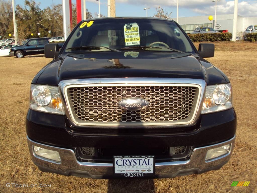 2004 F150 Lariat SuperCab - Black / Tan photo #12