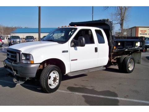 2004 Ford F450 Super Duty XL SuperCab 4x4 Chassis Dump Truck Data, Info and Specs