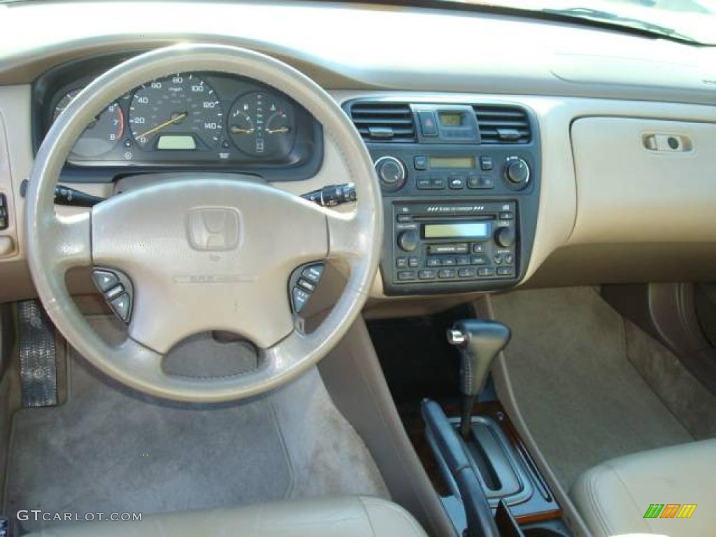 2002 Accord EX V6 Sedan - Firepepper Red Pearl / Ivory photo #13