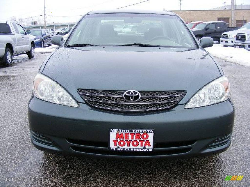 2002 Camry LE - Aspen Green Pearl / Taupe photo #8