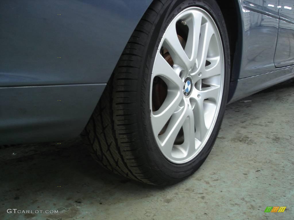 2001 3 Series 330i Coupe - Steel Blue Metallic / Grey photo #31