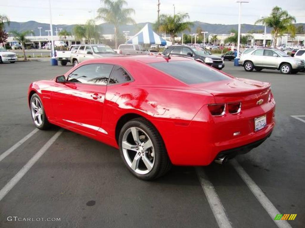 2010 Camaro LT/RS Coupe - Victory Red / Black photo #12