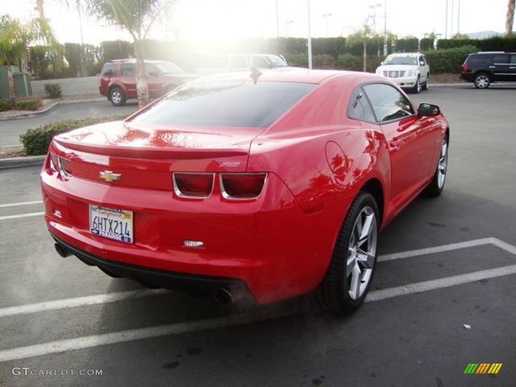 2010 Camaro LT/RS Coupe - Victory Red / Black photo #14