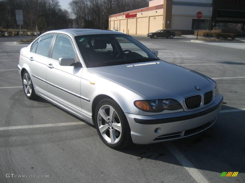 2005 3 Series 330i Sedan - Titanium Silver Metallic / Anthracite Black photo #3