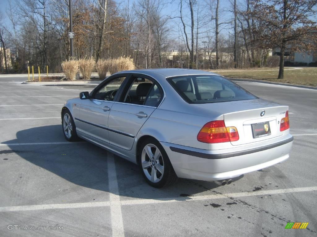 2005 3 Series 330i Sedan - Titanium Silver Metallic / Anthracite Black photo #9