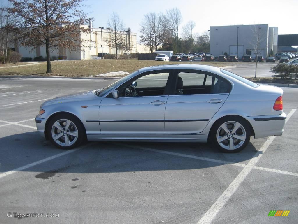 2005 3 Series 330i Sedan - Titanium Silver Metallic / Anthracite Black photo #10