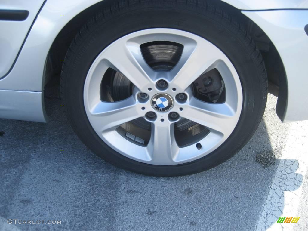 2005 3 Series 330i Sedan - Titanium Silver Metallic / Anthracite Black photo #13