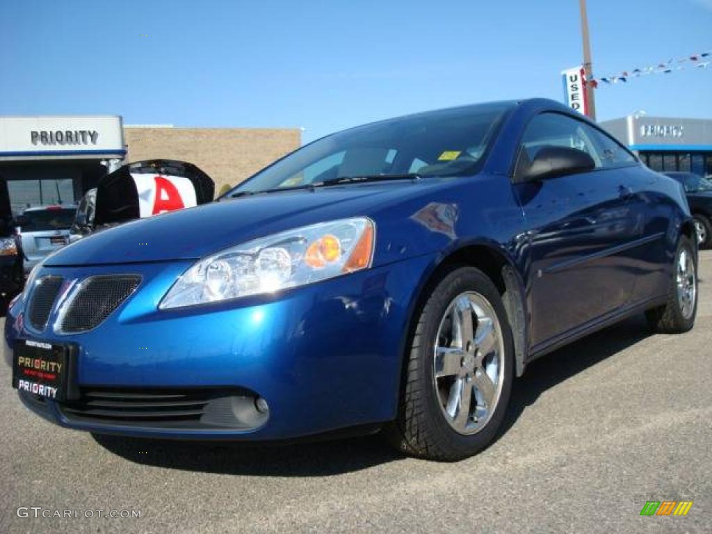 2006 G6 GT Coupe - Electric Blue Metallic / Light Taupe photo #1