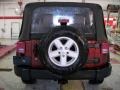 2007 Red Rock Crystal Pearl Jeep Wrangler X 4x4  photo #4