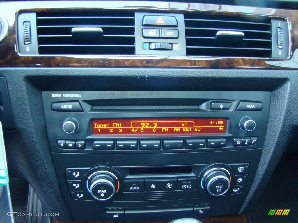 2009 3 Series 328i Sedan - Jet Black / Black photo #13