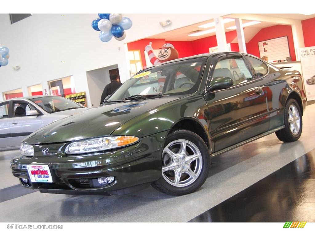 2000 Alero GLS Coupe - Meadow Green / Neutral photo #1