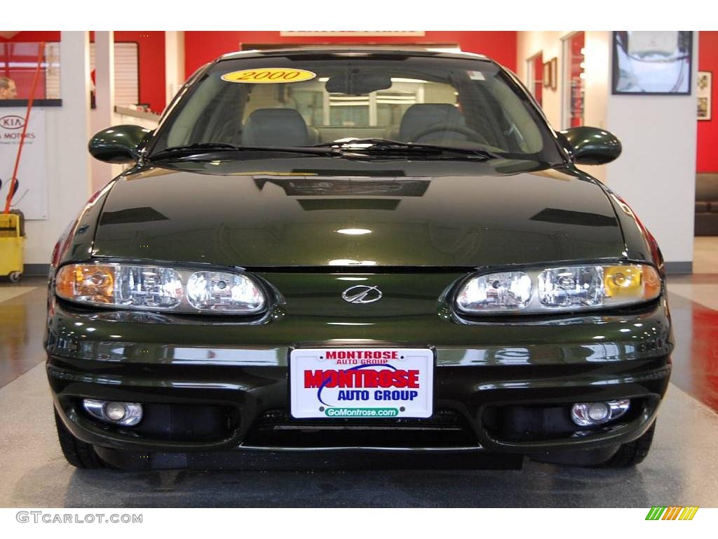 2000 Alero GLS Coupe - Meadow Green / Neutral photo #11
