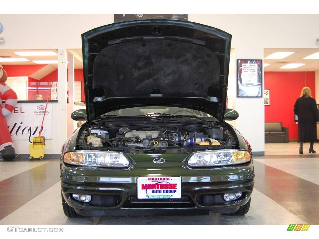 2000 Alero GLS Coupe - Meadow Green / Neutral photo #51