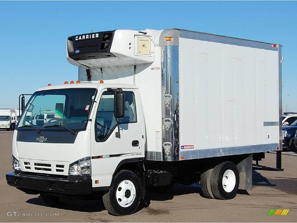 2006 W Series Truck W4500 Refrigerated Truck - White / Gray photo #4