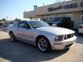 2005 Satin Silver Metallic Ford Mustang GT Premium Coupe  photo #2